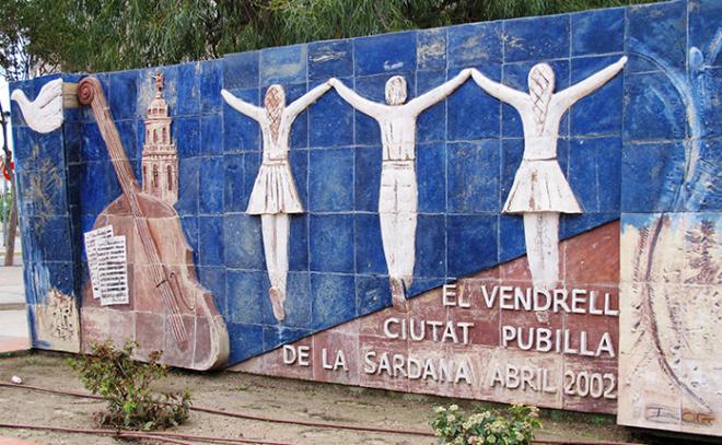 Concurs realització del Mural Vendrell Ciutat Pubilla de la Sardana. 2002